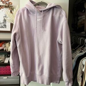 Nike oversized fleece hoodie